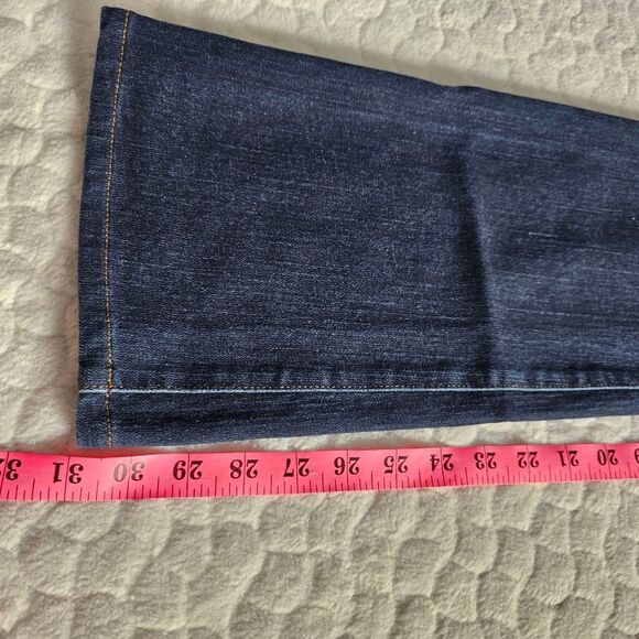 J Brand boots cut jeans medium dark wash 27 4 cut 2782 bootcut - Picture 6 of 8